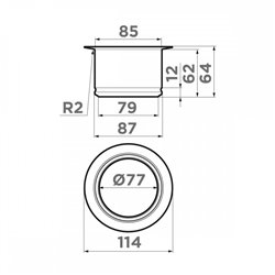 Omoikiri NA-03-IN