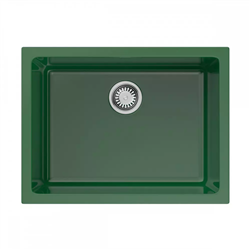 Omoikiri Okinoshima 61-U/I-RG Glossy Natceramic/royal green глянцевый