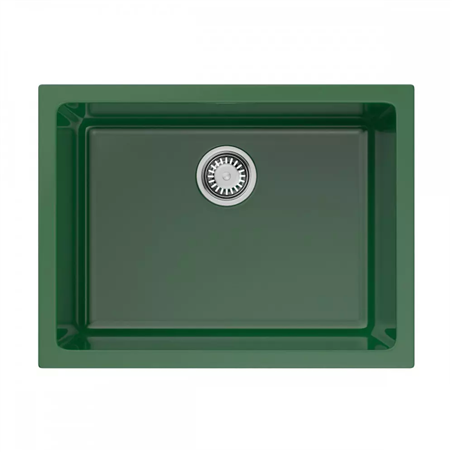 Omoikiri Okinoshima 61-U/I-RG Glossy Natceramic/royal green глянцевый