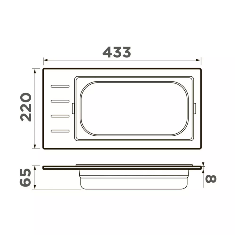 Omoikiri DC-01-1-GB