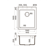 Omoikiri Bosen 41A-WH Artceramic/белый