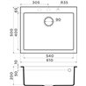 Omoikiri Bosen 61A-WH Artceramic/белый