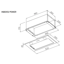 Meferi INBOX52WH POWER