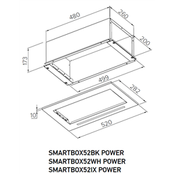 Meferi SMARTBOX52BK POWER