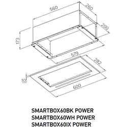 Meferi SMARTBOX60BK POWER