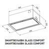 Meferi SMARTBOX60BK GLASS COMFORT