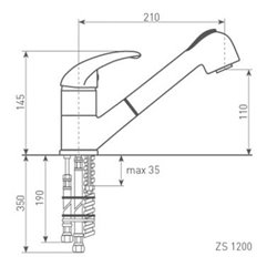 Zigmund & Shtain ZS 1200 Нержавеющая сталь